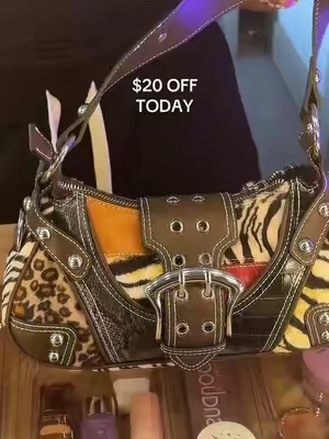 @Dolls Kill #TikTokshopbacktoschool #animalprint #shoulderbag #dollskill 