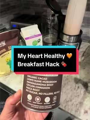Good Morning !☀️ This is My Heart 💝 Healthy Breakfast Hack! When u don’t have time but still want a healthy start!!  #breakfastideas #cacao #shakes #morningmotivation #backtoschoolshopping 