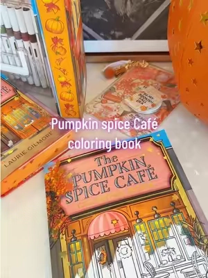 It’s not fall without the pumpkin spice Café in dream Harbor. Can’t wait to recall the pumpkin spice Café coloring book #cozyseason #pumpkinspicecafe #adultcoloringbook #fallreads #fallbookrecs @HarperCollins 