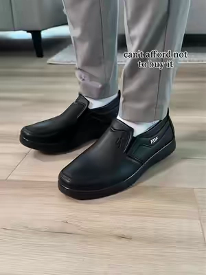 The easiest shoes you will ever put on! So comfortable for the office or running errands. 🔥 #mensshoes #businesscasual #commuterlife #giftfordad #tiktokmademebuyit