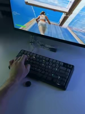 the aula F75 MAX is in my top 3 #keyboard #keyboardasmr #mechanicalkeyboard #gaming #setup