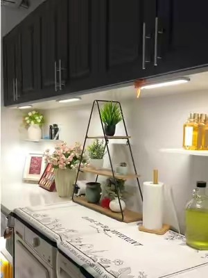⚡⚡⚡No more flicking lights on and off over here！ Love these motion sensor lights!#motionsensor #lights #undercabinetlights #homehack #tiktokshopmademebuyit