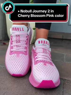 NOBULL Women's Journey 2 Shoe in Bloom Soft Pink - Breathable Running Shoe, Comfortable Walking Sneaker, Cushioned Runners ##nobull##walkingshoes##runningshoes##BackToSchool##tiktokshopcreatorpicks