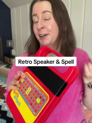 such a fun throwback to old-school educational games. Kids can practice spelling through interactive games while getting that classic retro arcade experience, without needing a tablet or internet connection. It’s a fun way to sneak some learning into playtime, especially for kids who would much rather play a game than sit down with a worksheet. And if you grew up with the original, there’s definitely a nostalgia factor too