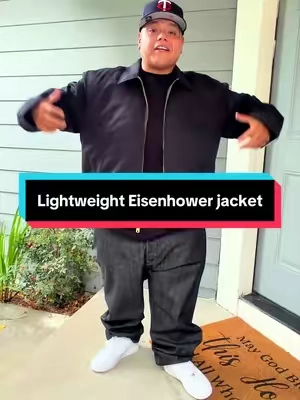 Lightweight Eisenhower jacket  #dickiesjacket #eisenhowerjacket #jacket #lightweightjacket #TikTokshopbacktoschool  