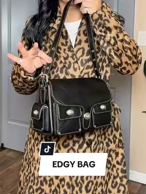 Stylish Edgy Bag #bags #handbags #bolso @CEFIRO BAGGIE BAG 