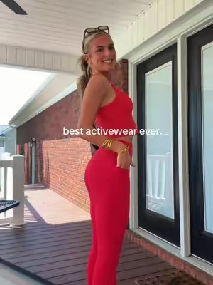 this color 🤩🤩 @CRZ YOGA #activewear #builtinbratank #crzyoga #workoutset #affordablefinds 