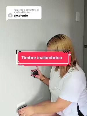Respuesta a @angelica Hércules timbre inalámbrico de fácil instalación #timbreinalambrico #facilinstalacion #homehacks #paratiiiiiiiiiiiiiiiiiiiiiiiiiiiiiii 