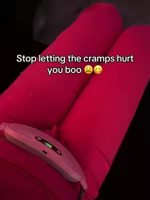 vibrating heating pad!! #period #heatingpad #cramps #portable #viral 