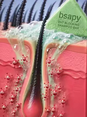 Hair loss is easier to address when you start paying attention early. One of the first things I changed in my hair loss routine was my shampoo. I switched to the BSAPY DHT Blocking Shampoo Bar to help keep my scalp clean, remove buildup, and support a healthier environment for fuller-looking hair. Your shampoo is the foundation of your wash routine, so stop treating it like an afterthought. If your hairline is changing, start paying attention before you’re wishing you started sooner. ##creatorsearchinsights##howtonotgobald##fyp##viral##hairloss