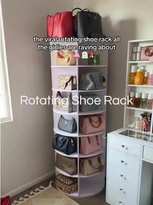 #rotatingshoerack #shoerack #rotatingorganizer #tiktokshopcreatorpicks 