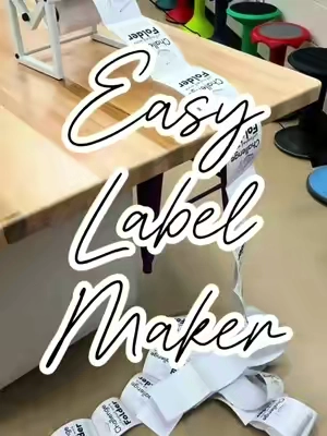 easy peasy (and cheap) labels and stickers 👏🏼  #classroom #teachersoftiktok #teacherlife #classroomsetup #teacher 