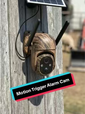 The large built-in solar storage battery of this budget trail camera holds enough sunlight power to maintain nonstop night vision anti-theft recording for four consecutive rainy days without any sunlight input. #tiktokmademebuyit#securitycamera#trailcam#homesecurity#TikTokshopbacktoschool c 