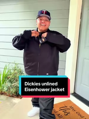 Lightweight Eisenhower jacket  #dickies #jacket #eisenhower #lightweightjacket #TikTokshopbacktoschool 