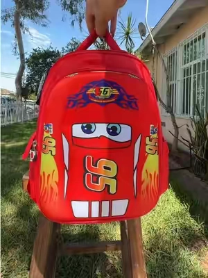 Mochila del rayo de Cars para niños #tiktokshopcreatorpicks 