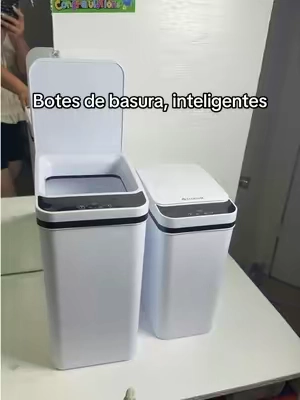 Botes de basura con sensor para el baño #tiktokshopcreatorpicks 