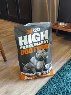 Bully Max 30/20 high protein dog food. #dog #dogfood #petfood #TikTokshopbacktoschool #tiktokshopcreatorpicks 