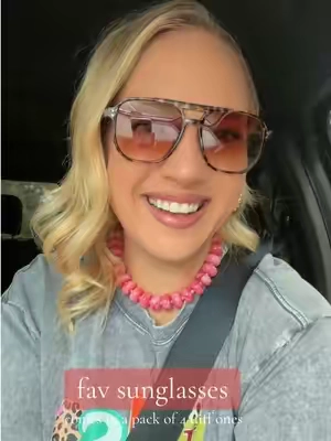 A variety 4 pack of the SWEETEST SUNNIES! #sunnies #sunglasses #aviatorsunglasses #backtoschool #fallfashion 