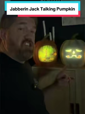 By far the best deal on the upgraded Jabberin’ Jack from @QVC, Inc … This is hands down our favorite Halloween decoration! EVERYONE loves the one liners and the sings and they really do look so alive and life like in the dark! #halloweenishere #halloweendecor #halloweendecorations #jabberingjack #tiktokshopcreatorpicks 
