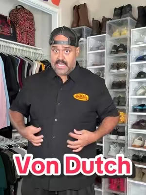Von Dutch Front And Back Graph! #vondutch #fashion #mensfashion #menfashiontips #menclothing 