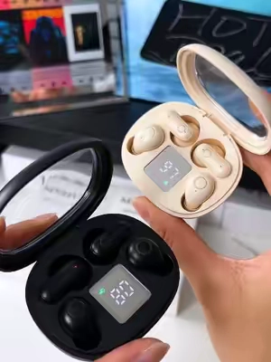 Tan pequeños, tan cómodos y con dos pares completos en un solo estuche. 😍 #MiniAuriculares #AuricularesComodos #AuricularesInvisibles #AudioWireless #Gadgets #TikTokshopbacktoschool 
