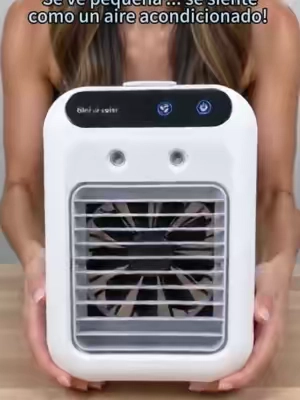 Con este mini aire acondicionado, disfruta de un verano fresco#miniaircooler#portableairconditioner#summeressentials#SummerWins #DealsforYouDays 