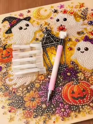 The perfect diamond painting or freehand bedazzling tool #bedazzling #bedazzled #diamonpaintingpen #crafting #gempicks