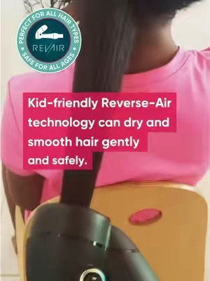 Wash day with kids just got a whole lot easier 💖 Shop our RevAir device and change wash day forever! #RevAir #myrevair #HairCare 