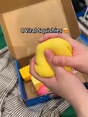 These viral squishies finally come in one box😭#squishy #squishytoys #blindbox  #fidgettoys #StressRelief 