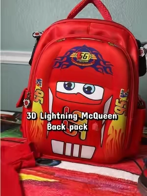 Mochila de cars para niños #tiktokshopcreatorpicks 