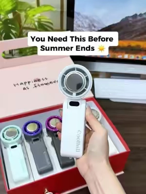 When you’re standing in lines, walking all day, and overheating, this fan seriously saves you.🥵💨❄️ Don't Miss This Fan Deal 👀#coolhill #portablefan #musthave #SummerFinds #TikTokShopSummerSale 