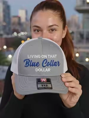 Living On That Blue Collar #hatformen #capformen #tiktokmademebuyit #tiktokshop #viralvideo 