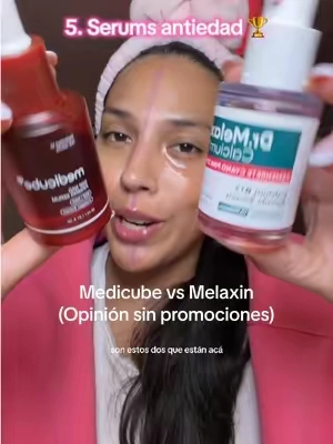 Replying to @Delmis Velazquez Medicube o Dr Melaxin? 👀 .. Si hablamos de combos de skincare Koreano antiedad.. aquí te va mi opinión y por qué! Espero te ahorre tiempo y platita ❤️ los resultados pueden variar  #drmelaxin #medicube #koreanskincare #pielmadura #antiaging 