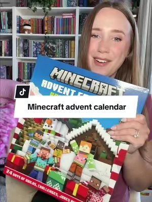 Okay this is such a fun advent calendar for Minecraft kids 😭🎄 You get 24 days of little builds, challenges, activities, jokes, drawing activities and more 👀🎁 #Minecraft #AdventCalendar #MinecraftKids #ChristmasGifts #KidsGiftIdeas