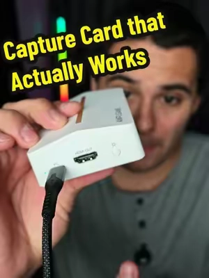 Finally a capture card that works while also Being affordable! #streamer #gaming #capturecard #TikTokshopbacktoschool #backtoschool 