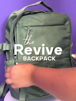 POV: you found the backpack that actually fits EVERYTHING So many compartments, water bottle pockets on both sides, and it’s water-repellent?! This one is definitely made for everyday life. ✨ #IrisAndRainbow #TikTokShop #MustHave #revivebackpack 