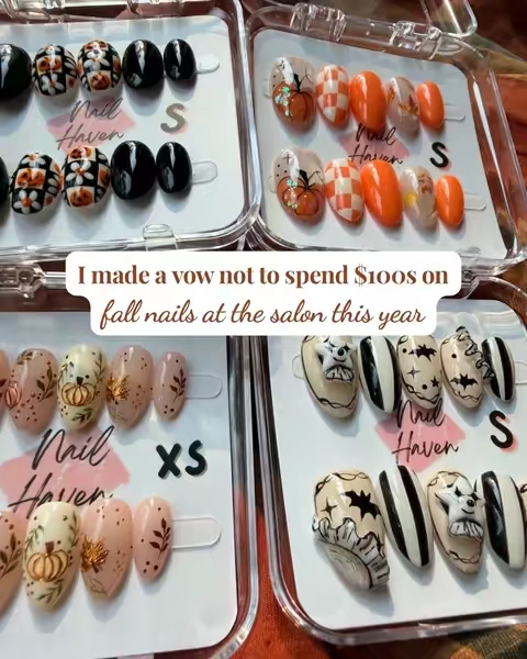#nailhaven #pressonnails #halloweennails #fallnails #nailinspo 