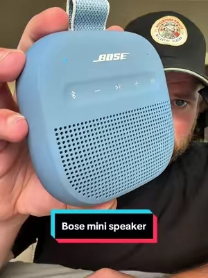 Powerful mini speaker #speaker #bose #bosespeaker #music #summeressentials 