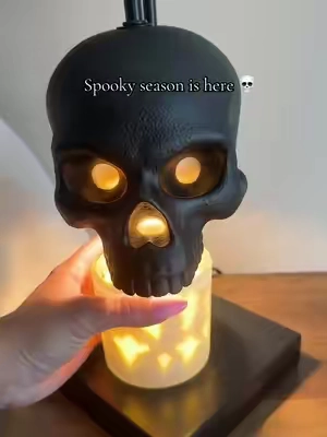 #candlewarmer #halloweendecor #candle #spookyvibes 
