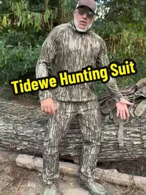 Perfect Hunting Suit for Early Bow Season! TIDEWE Men’s Lightweight Hunting Realtree Legacy Suit #bowseason, #huntinggear, #bowhunting, #deerhunting, #TikTokshopbacktoschool 