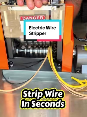 Stripping down copper wire has never been easier💵💵 #WireStripper #CopperRecycling #ScrapMetal #VEVORTools #ToolTok @Haidee_Collab @VEVOR Store