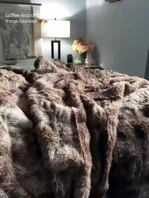 Absolutely stunning 🤎🐆 #cosybay #leopard #throwblanket #TikTokshopbacktoschool 