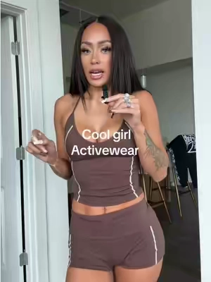 Cool girl activewear 