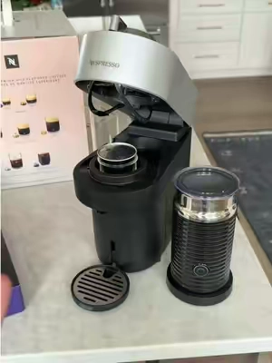 Replying to @Michael this is the same Nespresso bundle with the frother #nespresso #espresso #espressomachine #coffeemaker #coffee 