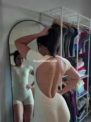 this ivory color > #gymoutfit #gymbaddie 