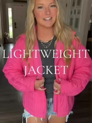 Cutest fall transition jacket! #lightweightjacket #womensjacket #jacketstyle #pufferjacket  Lightweight slim puffer jackets 