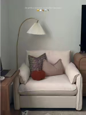 obsessed with how cozy this chair is 🥹 #oversizedchair #accentchair #sofachair #comfychair #cozyathome 