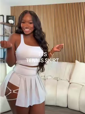 Skirt outfit💕💕💕💕🫶🏾 I’m wearing a size medium top and bottoms #skirt #tennisskirtoutfit 