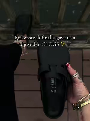 Birkenstock closed toe adjustable Boston clogs @QVC, Inc 🖤✨