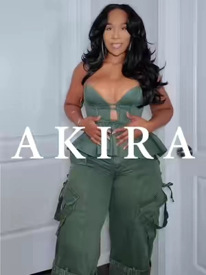 This outfit is IT. Just make sure you size up because the corset and pants are both fitted. @AKIRA  I'm 5’7 | 185lbs  Top: Medium  Bottoms: Large  #shopakira #akirapartner #shopakiraclothing #corsetset #statementoutfit 